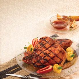 Spit-Roasted Pork Chops Recipe Image